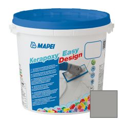 Затирка эпоксидная двухкомпонентная Mapei Kerapoxy Easy Design (Керапокси Изи Дизайн) 112 medium grey 3 кг