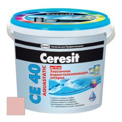 Затирка цементная Ceresit CE 40 Aquastatic Фламинго №33 2 кг