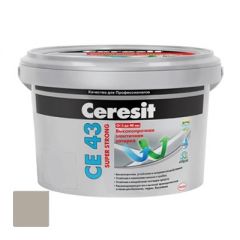 Затирка цементная Ceresit CE 43 Super Strong Серый №07 2 кг