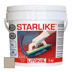 Затирка эпоксидная Litokol Litochrom Starlike C.490 Tortora 5 кг
