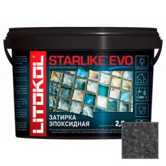 Затирка эпоксидная Litokol Starlike Evo S.140 Nero Grafite 2,5 кг