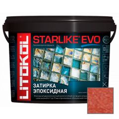 Затирка эпоксидная Litokol Starlike Evo S.580 Rosso Mattone 5 кг