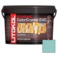 Затирка эпоксидная Litokol Starlike ColorCrystal Evo S,810 Verde Capri 5 кг