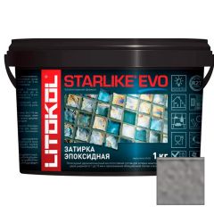 Затирка эпоксидная Litokol Starlike Evo S.120 Grigio Piombo 1 кг