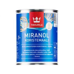 Краска декоративная Tikkurila Miranol серебро 0,1 л