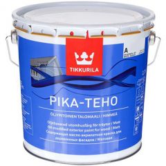 Краска акрилатная Tikkurila Pika-Texo Пика-Техо база А матовая 2,7 л