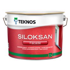 Краска Teknos фасадная Siloksan РМ1 2,7 л