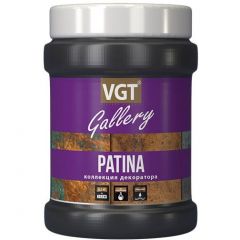 Лессирующий состав VGT Gallery матовый с эффектом чернения Patina 0,2 кг