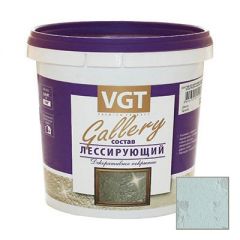 Лессирующий состав VGT Gallery Серебристо-белый 2,2 кг