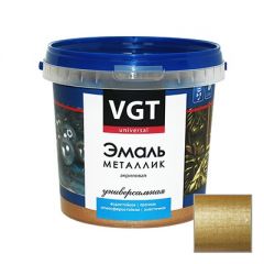 Эмаль VGT ВД-АК-1179 металлик универсальная золото 1 кг