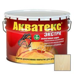 Защитно-декоративное покрытие Акватекс Экстра для древесины Бесцветный 9 л