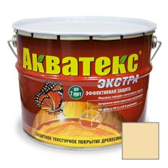 Защитно-декоративное покрытие Акватекс Экстра для древесины прозрачный 9 л