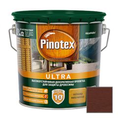 Декоративная пропитка Pinotex Ultra Красное дерево 2,7 л