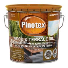 Декоративная пропитка Pinotex Wood and Terrace Oil 2,7 л