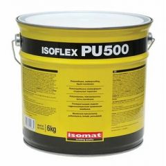 Гидроизоляция полиуретановая Isomat Isoflex-PU 500 серая 6 кг