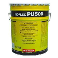 Гидроизоляция полиуретановая Isomat Isoflex-PU 500 серая 25 кг