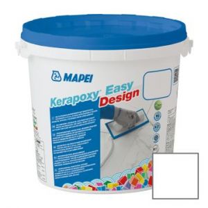 Затирка эпоксидная двухкомпонентная Mapei Kerapoxy Easy Design (Керапокси Изи Дизайн) 100 white 3 кг