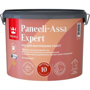 Лак Tikkurila Paneeli Assa Expert EP 10 матовый 9 л