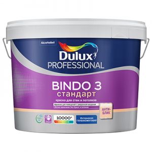 Краска Dulux Bindo 3 BW 5 л